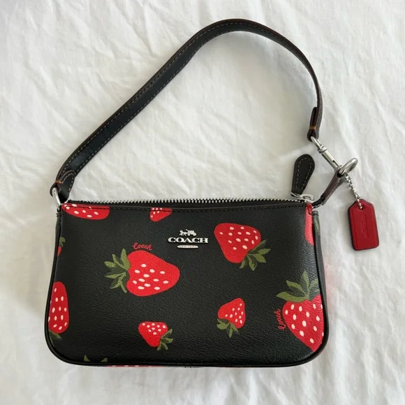 Coach Nolita 19 With Wild Strawberry Print - Picture 2 of 10